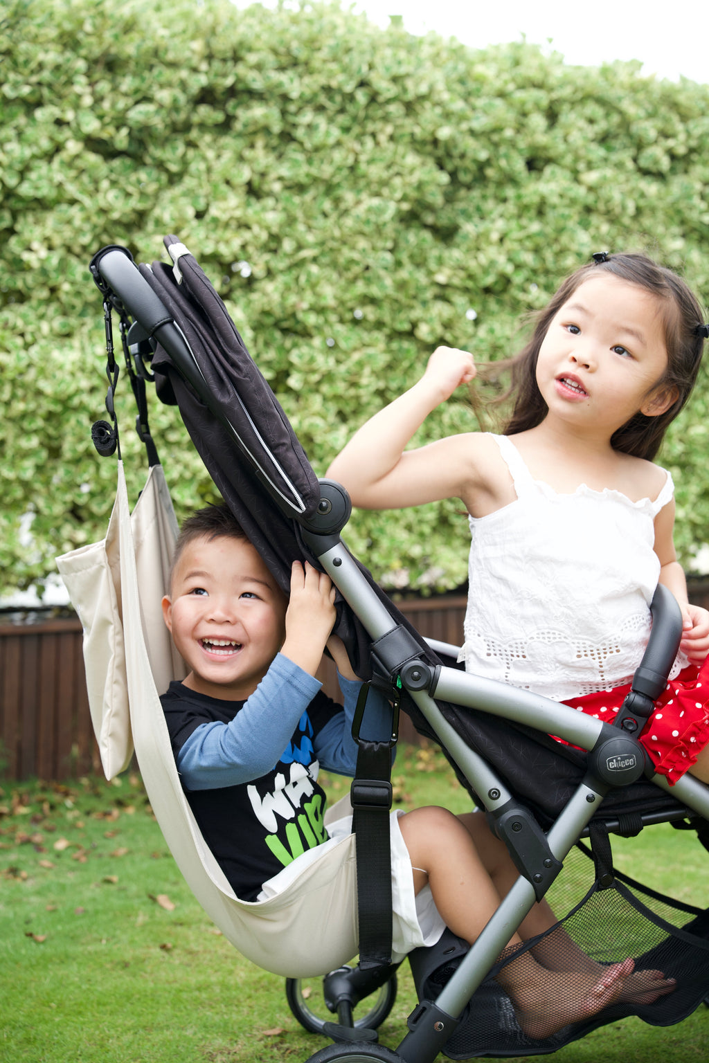 Stroller Hammock - Cream Beige