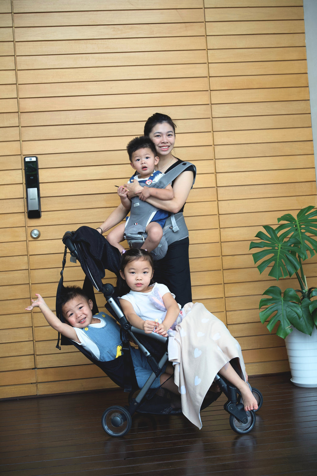 Stroller Hammock - Midnight Black